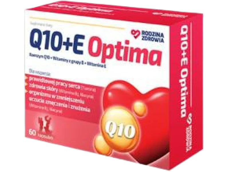 Rodzina Zdrowia Q10+E Optima, kapsułki, 60 kaps.