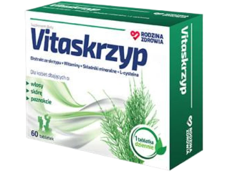 Rodzina Zdrowia Vitaskrzyp, tabletki, 60 tabl.