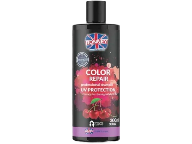 RONNEY Color Repair Szampon chroniący kolor z ekstraktem z wiśni, 1000 ml