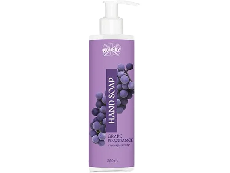 RONNEY Grape Mydło do rąk Winogrono, płyn, 300 ml