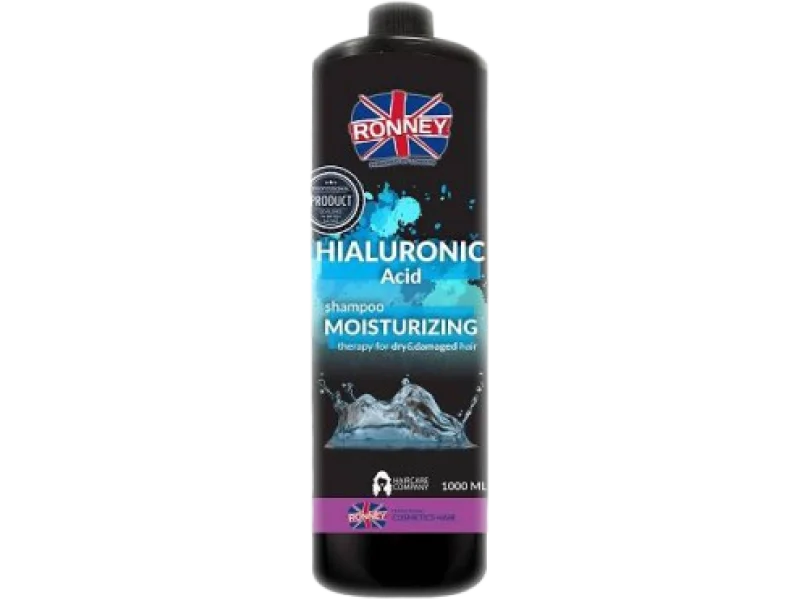 RONNEY Hialuronic Complex Moisturizing nawilżający szampon do włosów suchych i zniszczonych, 1000 ml