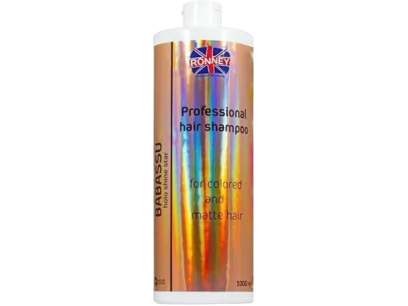 Ronney Holo Shine Star Babassu Szampon energetyzujący do włosów matowych i farbowanych, 1000 ml