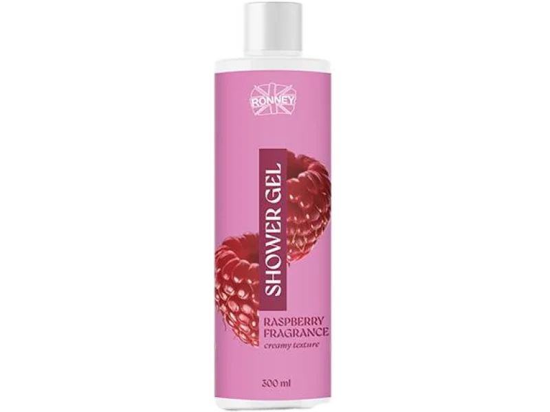 RONNEY Raspberry Żel pod prysznic Malina, żel, 300 ml