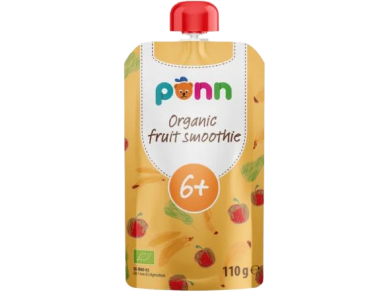 SALVEST PÕNN BIO owocowe smoothie z ananasem, 110 g