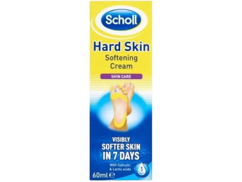 SCHOLL Krem zmiękczający do stóp, 60 ml