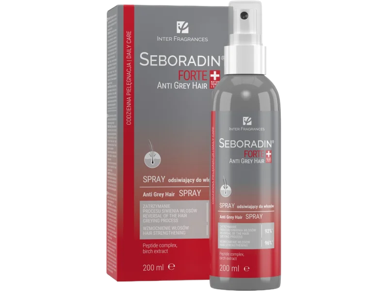 Seboradin Forte anti grey hair, spray, 200 ml