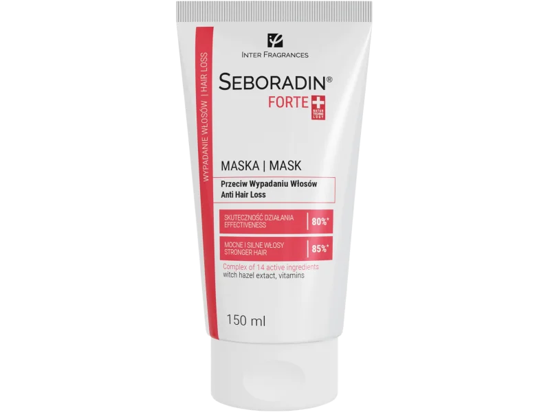 Seboradin Forte przeciw wypadaniu włosów, maska, 150 ml
