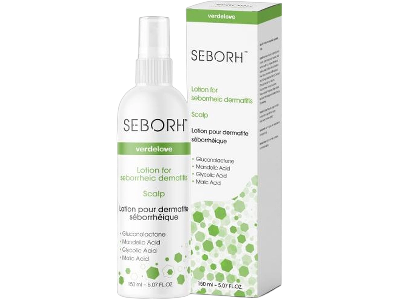 Seborh płyn na łojotokowe zapalenie skóry głowy, 150 ml