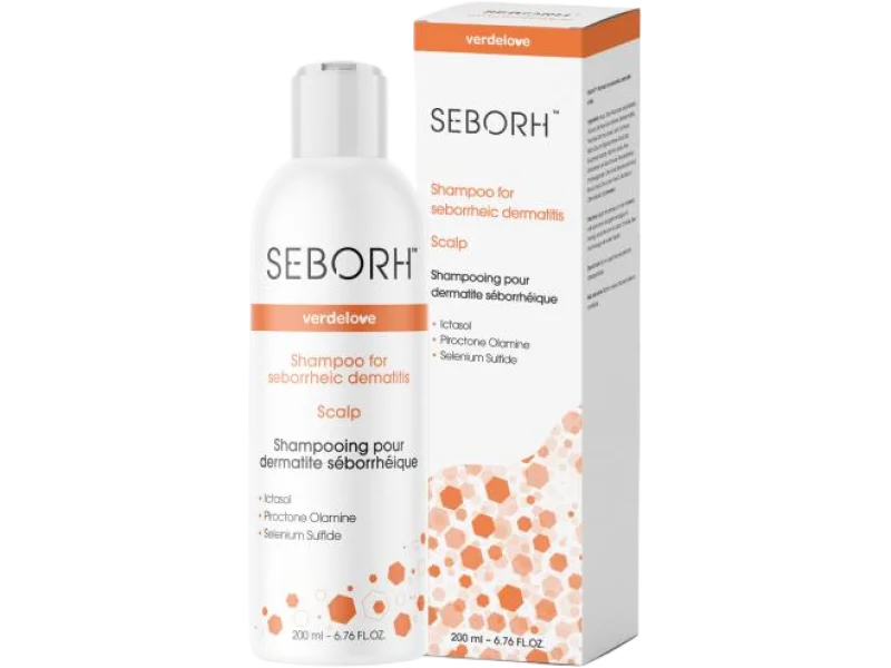 SEBORH Szampon do łojotokowej skóry głowy, 200 ml