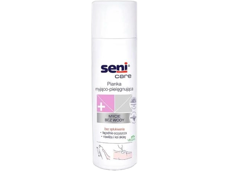 Seni Care pianka myjąco-pielęgnująca, 500 ml