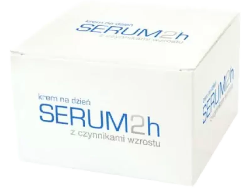 Serum 2h z czynnikami wzrostu z proteinami pereł i kawioru na dzień, krem, 50 ml