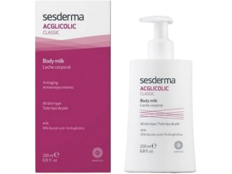 SESDERMA ACGLICOLIC Mleczko do ciała, 200 ml