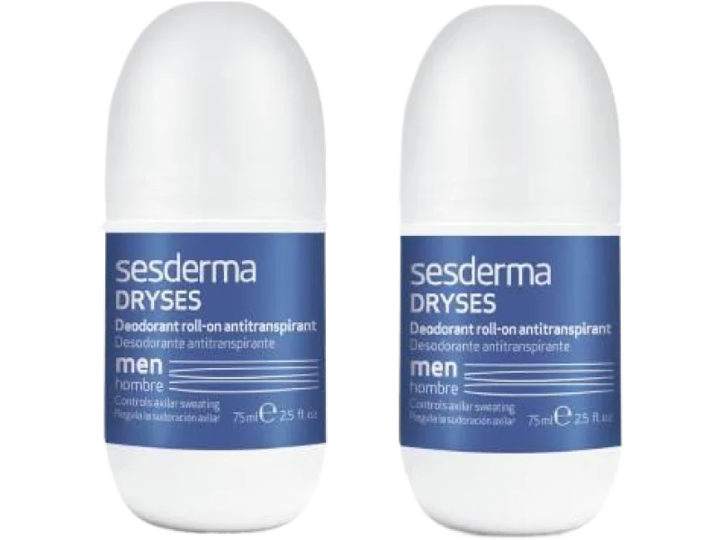 Sesderma Dryses Dezodorant Antyperspirant dla mężczyzn, roll-on, 150 ml