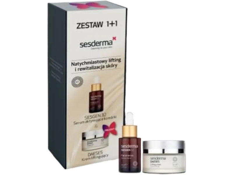 Sesderma Zestaw Sesgen 32 Serum aktywujące komórki + Daeses Krem liftingujący, serum,krem, 30 + 50 ml