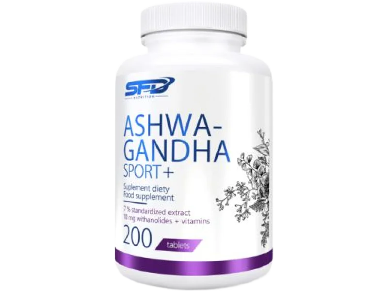 SFD Ashwagandha Sport+, tabletki, 200 tabl.