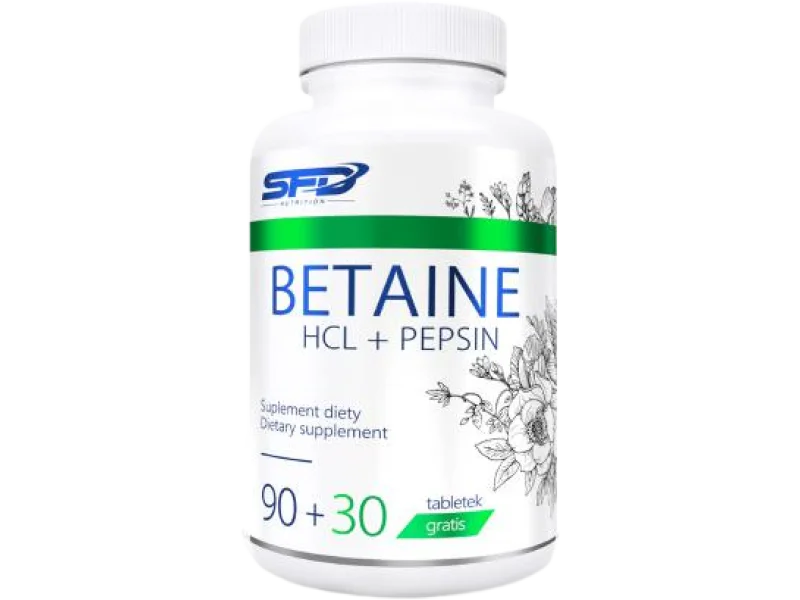 SFD BETAINE HCL+PEPSIN, tabletki, 120 tabl.