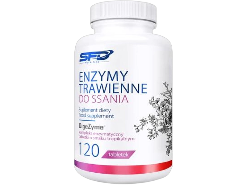SFD Enzymy trawienne, tabletki do ssania, 120 tabl.