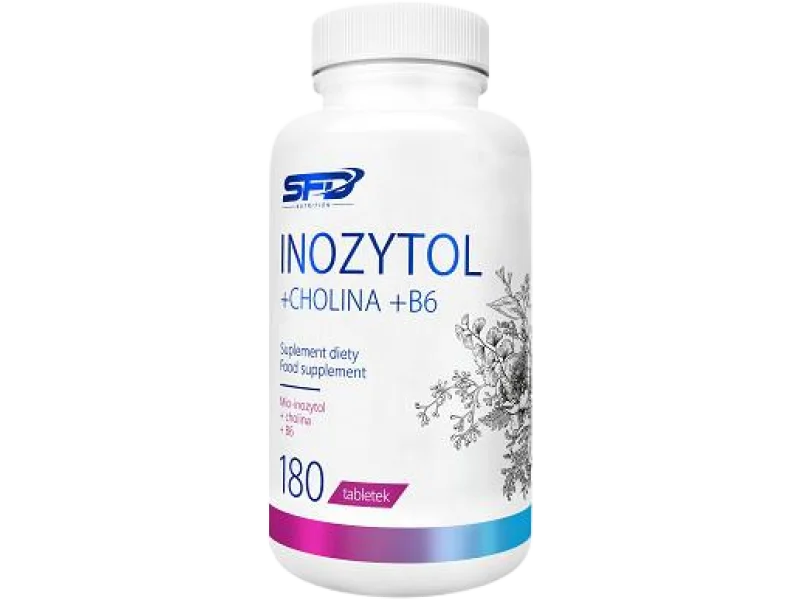 SFD Inozytol + cholina + B6, tabletki, 180 tabl.
