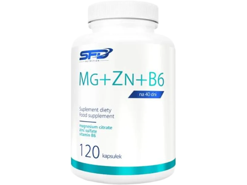 SFD MG + ZN + B6, kapsułki, 120 kaps.