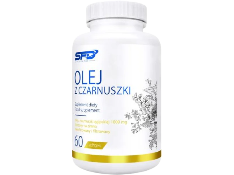 SFD Olej z nasion czarnuszki, kapsułki miękkie, 60 kaps.
