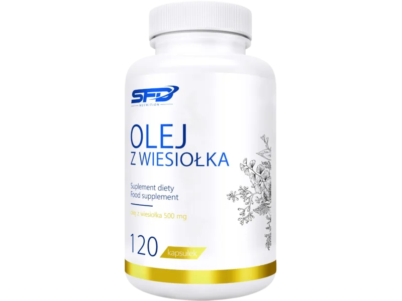 SFD Olej z wiesiołka, kapsułki miękkie, 120 kaps.