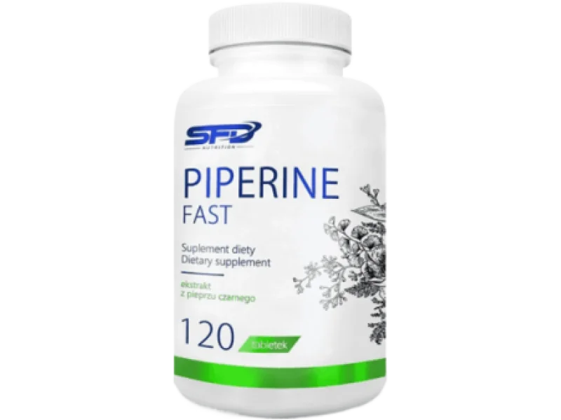 SFD Piperine Fast, tabletki, 25 mg, 120 tabl.