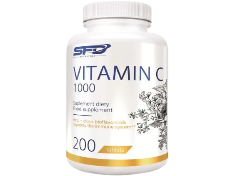 SFD Vitamin C 1000, tabletki, 1000 mg, 200 tabl.