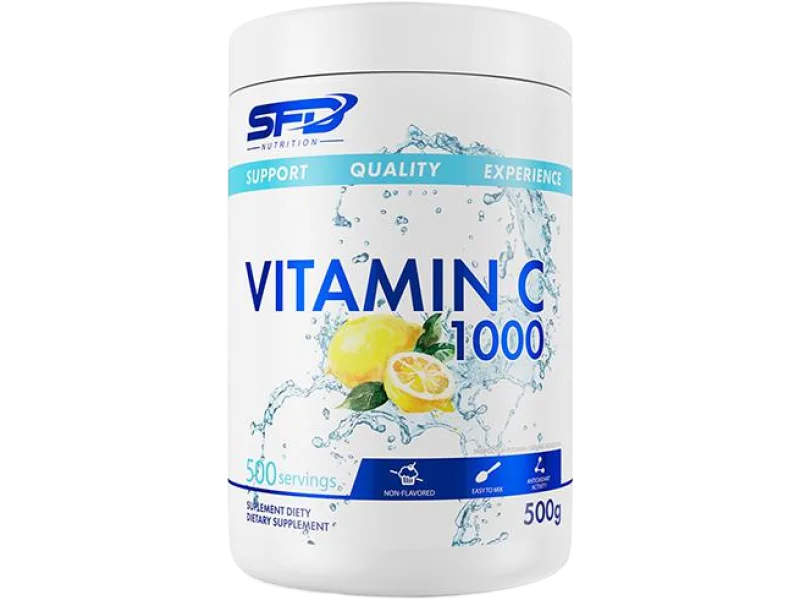 SFD Vitamin C, proszek, 1000 mg, 500 g