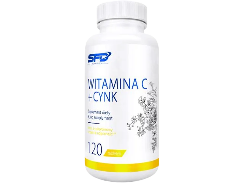 SFD Witamina C + Cynk, tabletki, 120 tabl.