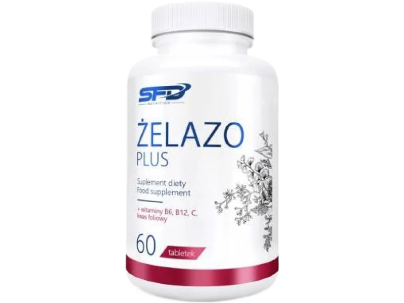 SFD Żelazo plus, tabletki, 60 tabl.