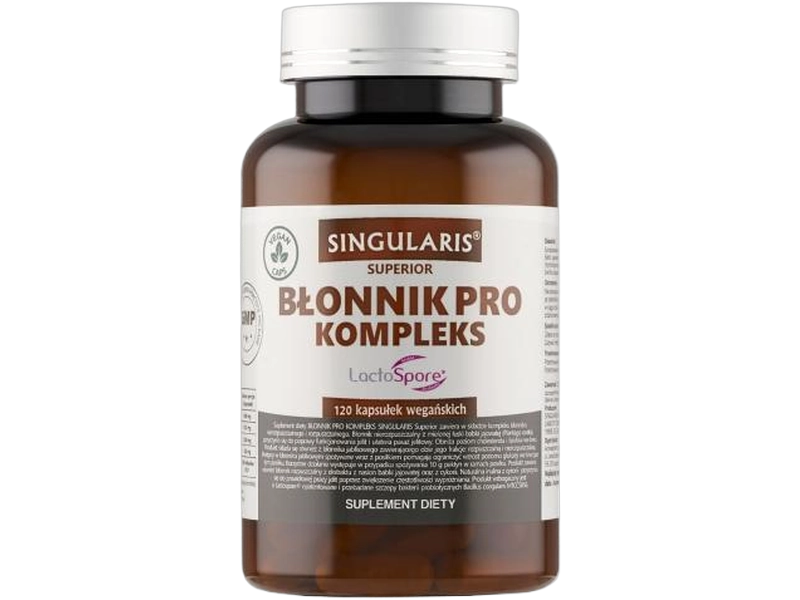 Singularis Błonnik pro kompleks Lactospore, kapsułki, 120 kaps.
