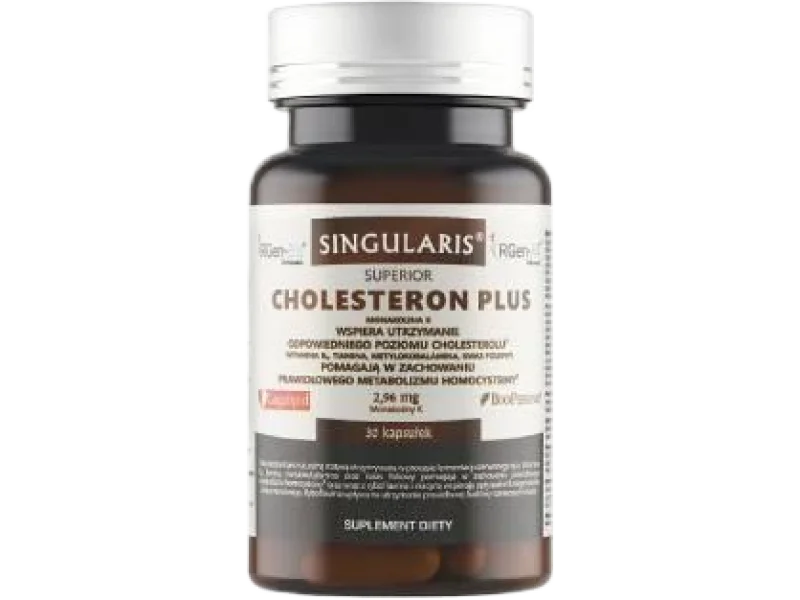 SINGULARIS Cholesteron Plus, kapsułki, 30 kaps.