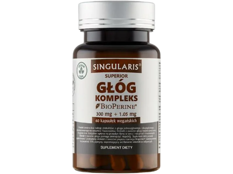 SINGULARIS Głóg Kompleks, kapsułki, 60 kaps.