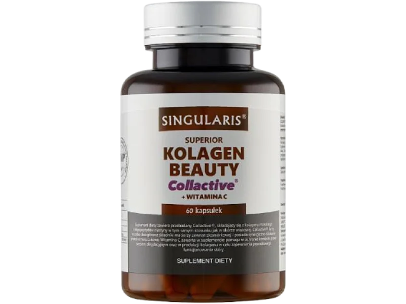 Singularis Kolagen Beauty Collactive + Witamina C, kapsułki, 60 kaps.