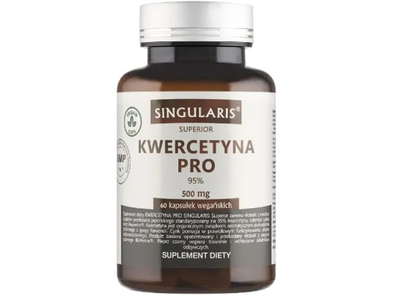 SINGULARIS Superior Kwercetyna Pro, kapsułki, 475 mg, 60 kaps.