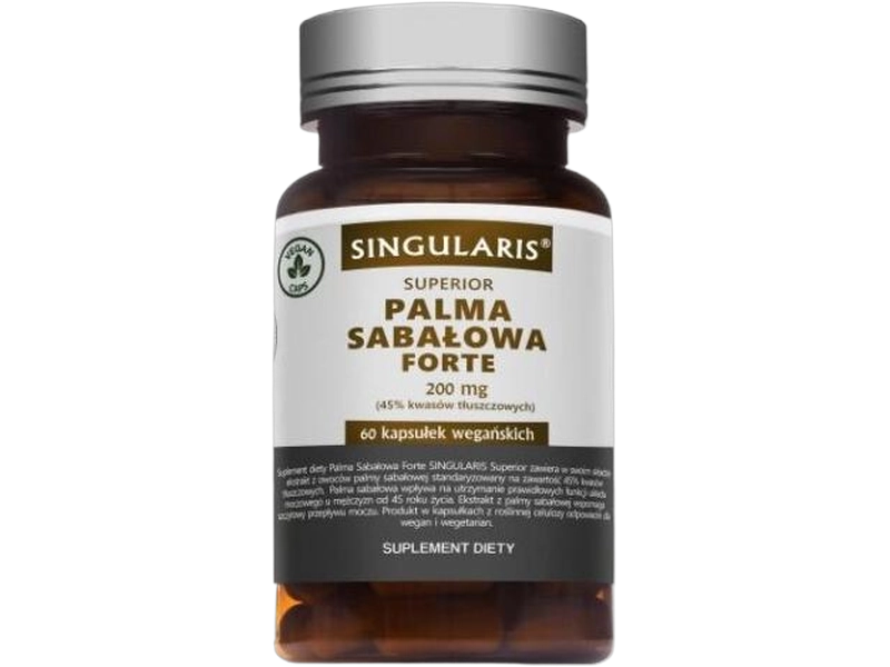 Singularis Superior Palma sabałowa forte, kapsułki, 200 mg, 60 kaps.