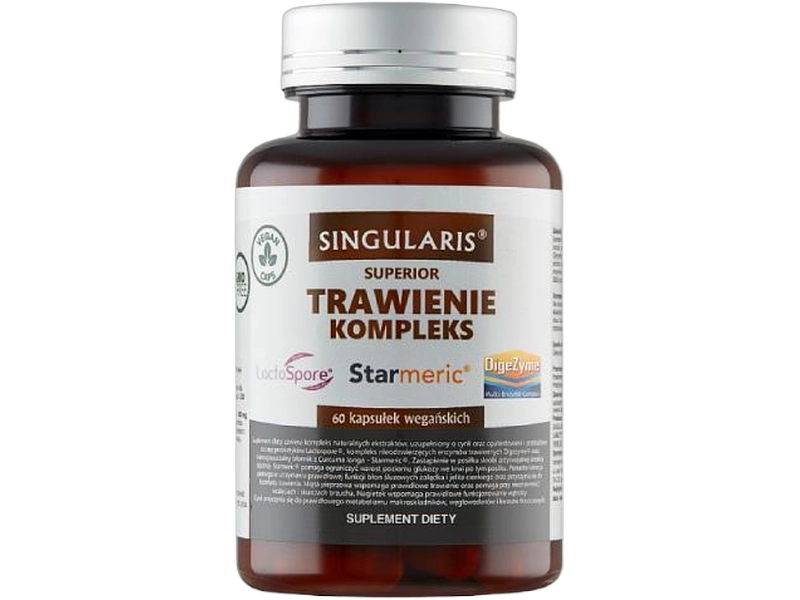 Singularis Superior Trawienie kompleks, kapsułki, 60 kaps.