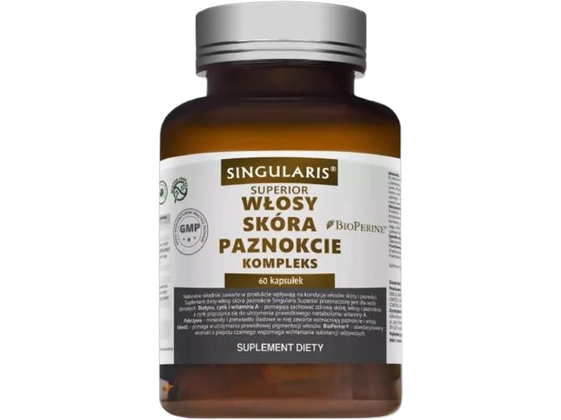 Singularis Superior włosy, skóra, paznokcie, kapsułki, 60 kaps.