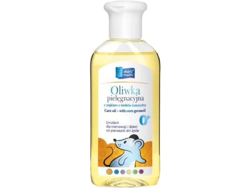 SKARB MATKI Oliwka pielęgnacyjna z olejkiem z kiełków kukurydzy dla niemowląt i dzieci, 200 ml