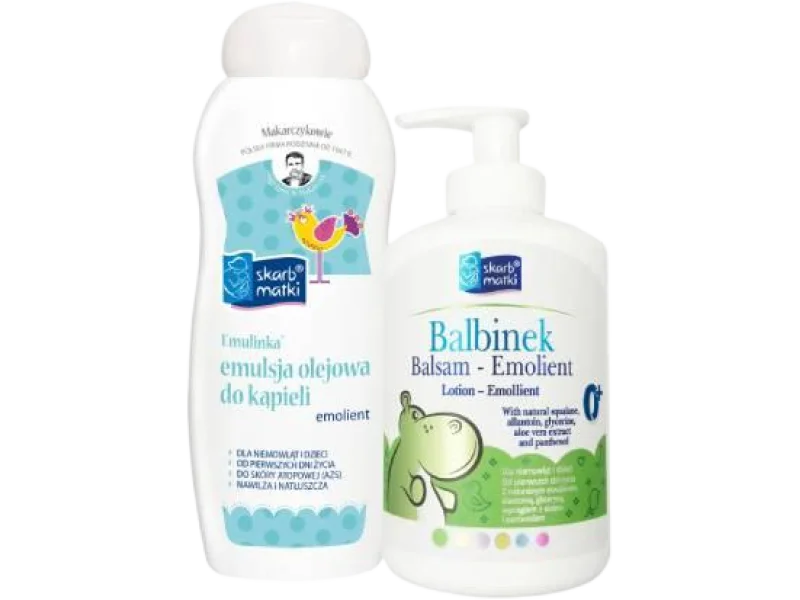 SKARB MATKI Zestaw Emulinka + Balbinek, zestaw,balsam,emulsja, 250,275 ml