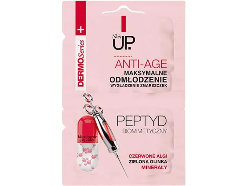 SKIN UP Dermo Series+ Maseczka do twarzy Anti-Age Maximum Rejuvenation, maska, 2×5 ml