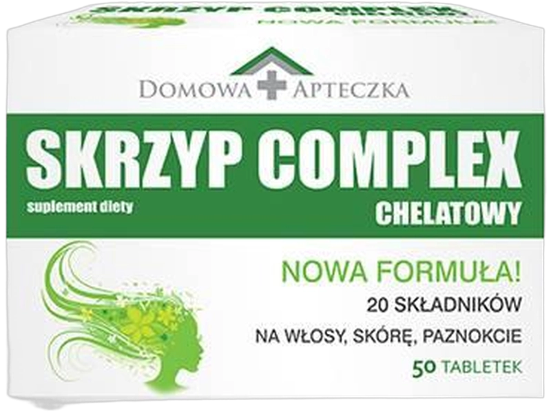 Domowa Apteczka Skrzyp Complex Chelatowy, tabletki, 50 tabl.
