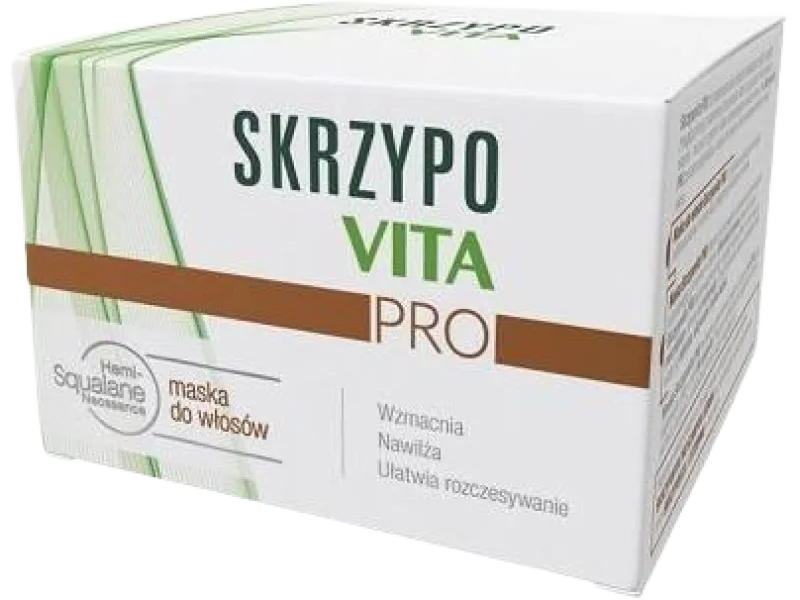 SKRZYPOVITA PRO Maska do włosów przeciw ich wypadaniu, 200 ml