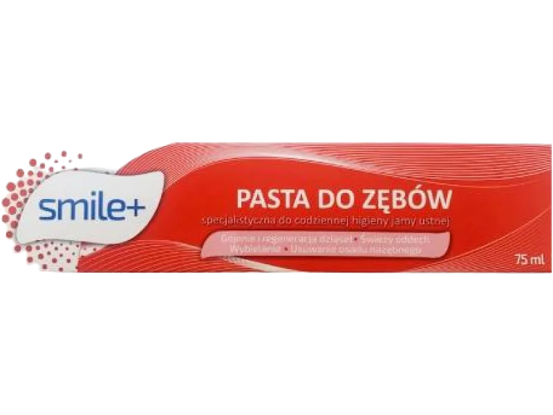 Smile+ Pasta do zębów, 75 ml