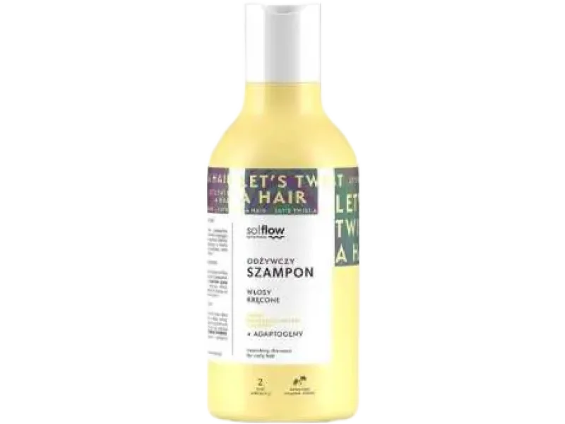So!Flow odżywczy do włosów kręconych, melon i aloes, szampon, 400 ml