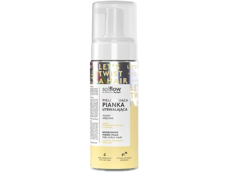 So!flow Pianka utrwalająca do włosów kręconych, 170 ml