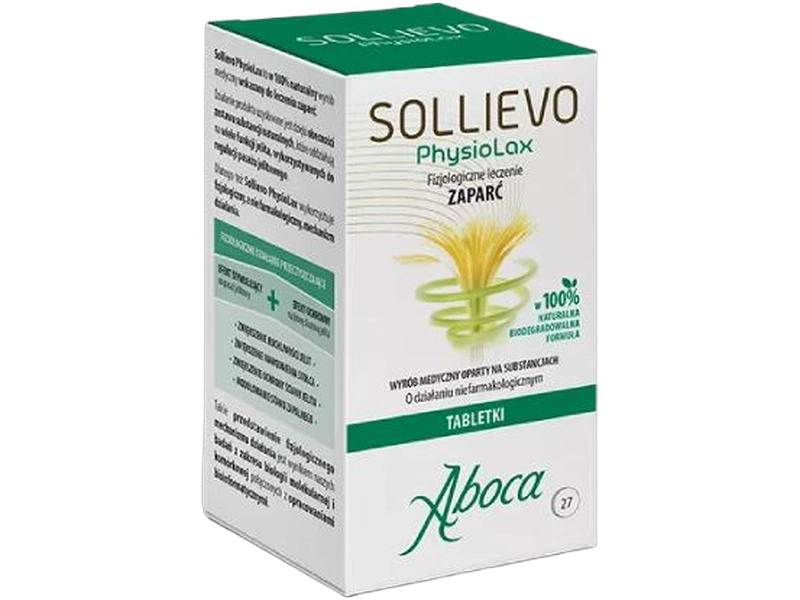Aboca Sollievo PhysioLax, tabletki, 27 tabl.