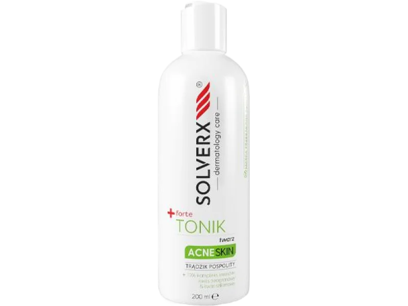Solverx Acne Skin Forte tonik do twarzy, 200 ml