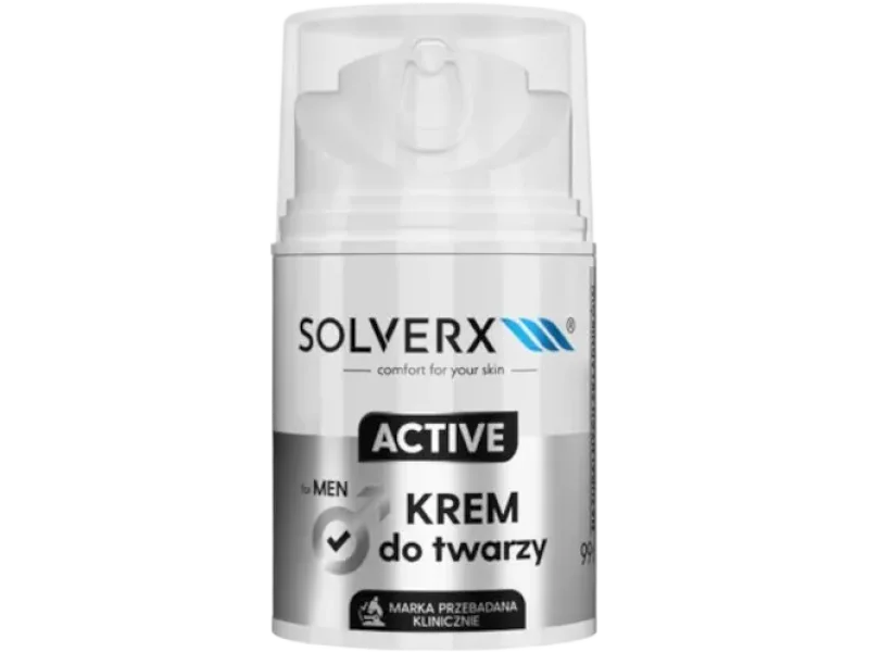 Solverx Active For Men, krem, 50 ml