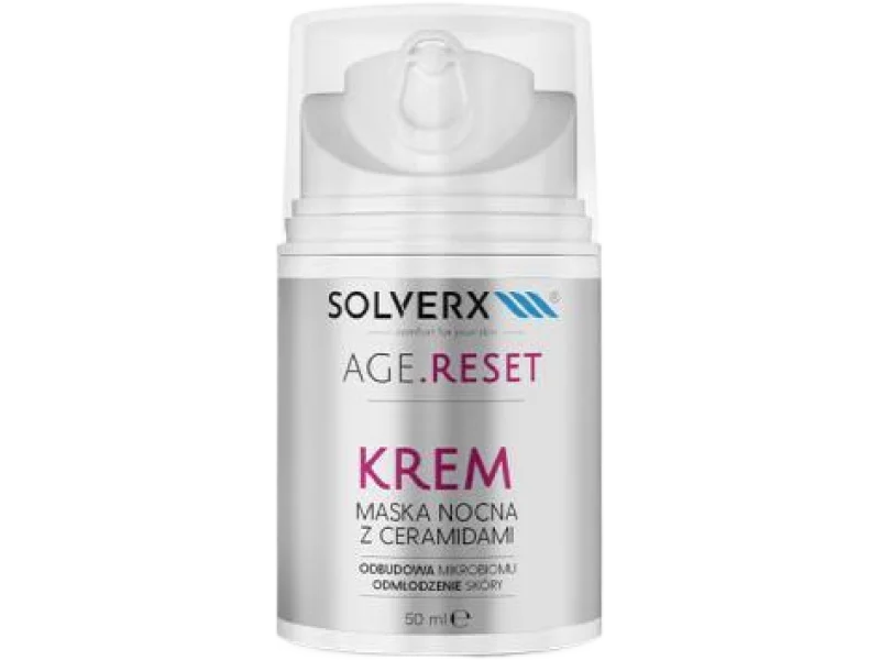 SOLVERX Age Reset krem-maska nocna, 50 ml